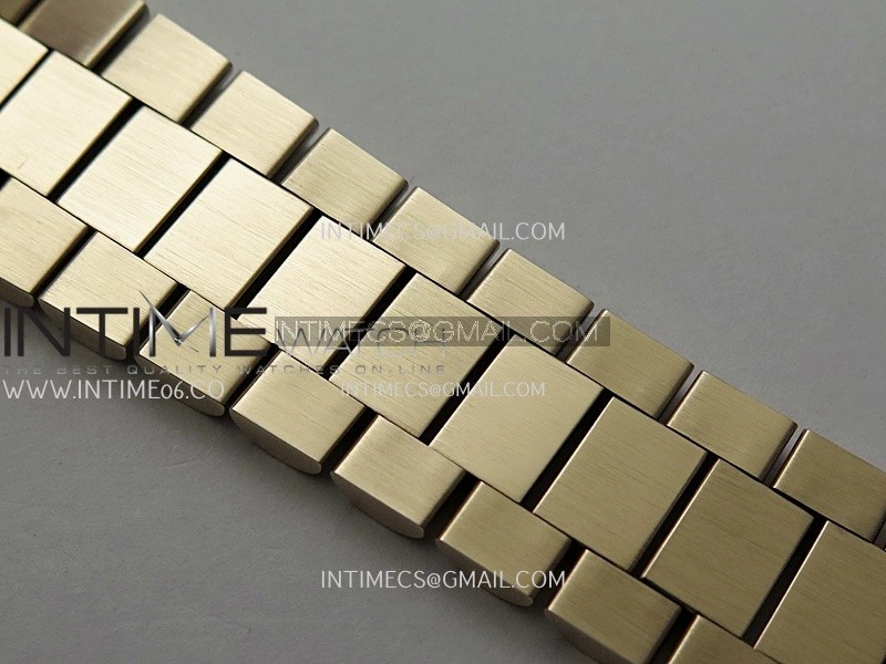 Day Date 128238 36mm RG KF 1:1 Best Edition Rose Gold Dial Diamond Marker On President Bracelet A2836