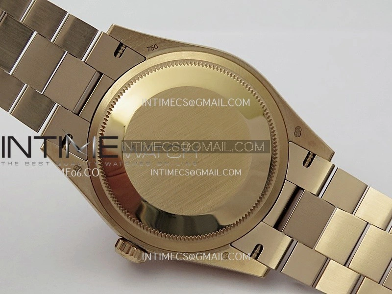 Day Date 128238 36mm RG KF 1:1 Best Edition Rose Gold Dial Diamond Marker On President Bracelet A2836