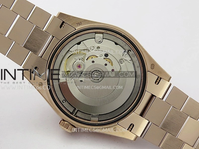 Day Date 128238 36mm RG KF 1:1 Best Edition Rose Gold Dial Diamond Marker On President Bracelet A2836