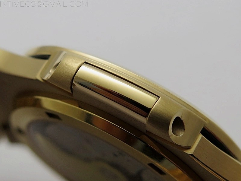 Nautilus 5711 1R-001 RG PPF 1:1 Best Edition Brown Textured Dial on RG Bracelet Super Clone 26-330 V5
