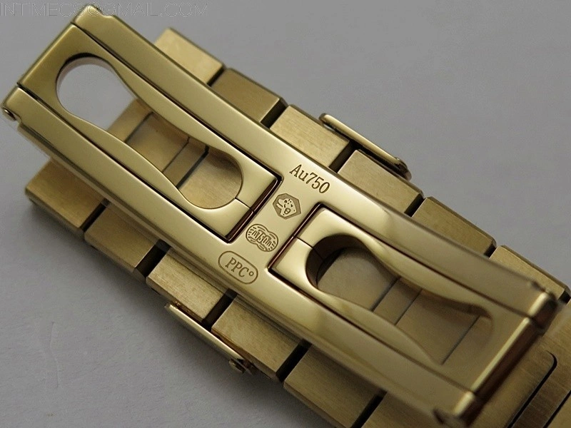 Nautilus 5711 1R-001 RG PPF 1:1 Best Edition Brown Textured Dial on RG Bracelet Super Clone 26-330 V5