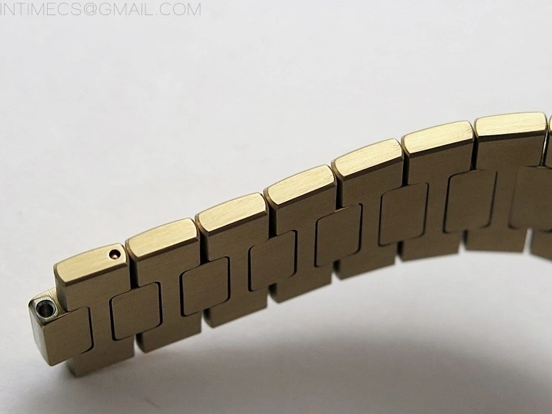 Nautilus 5711 1R-001 RG PPF 1:1 Best Edition Brown Textured Dial on RG Bracelet Super Clone 26-330 V5