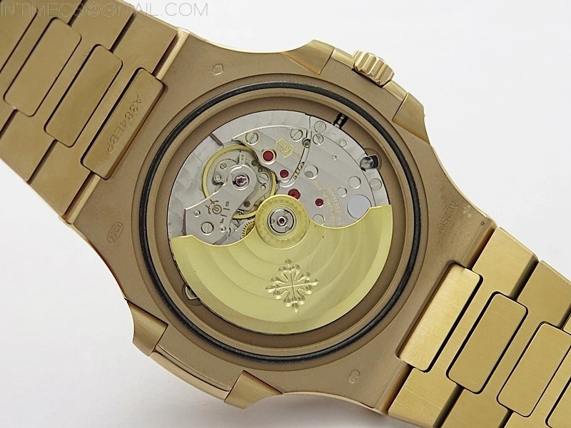 Nautilus 5711 1R-001 RG PPF 1:1 Best Edition Brown Textured Dial on RG Bracelet Super Clone 26-330 V5