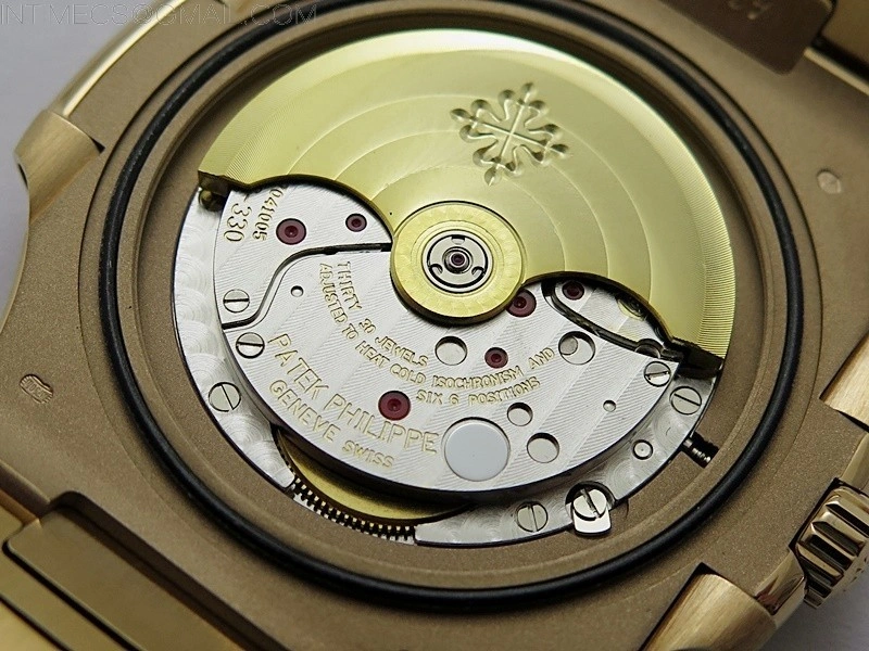 Nautilus 5711 1R-001 RG PPF 1:1 Best Edition Brown Textured Dial on RG Bracelet Super Clone 26-330 V5