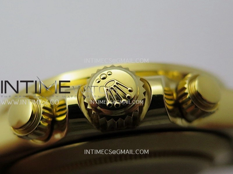 Daytona 116578 SACO "Orange Sapphire" SONIC 1:1 Best Edition White MOP Dial On RG Bracelet SA4130