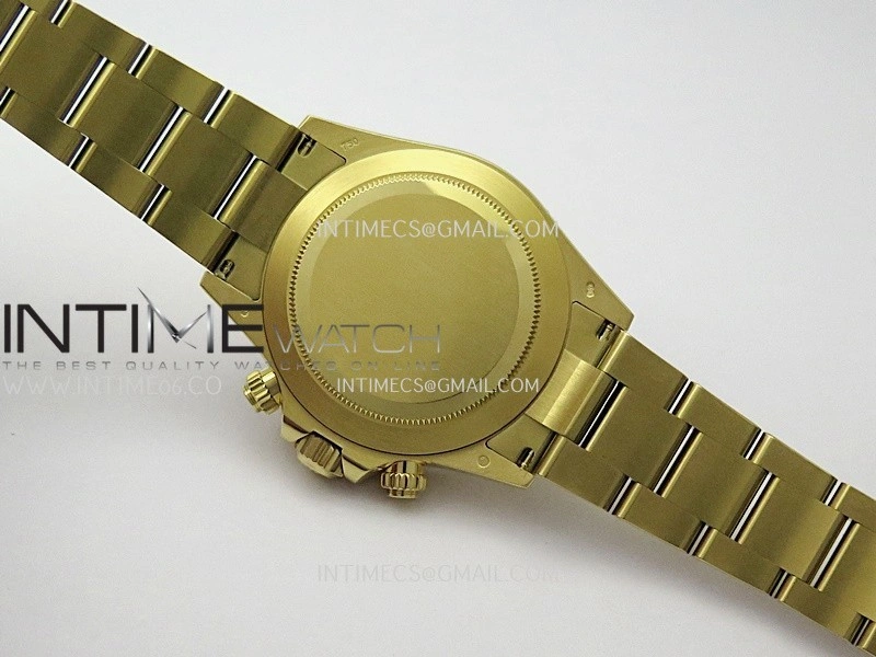 Daytona 116578 SACO "Orange Sapphire" SONIC 1:1 Best Edition White MOP Dial On RG Bracelet SA4130