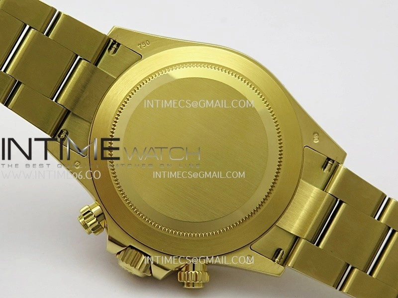 Daytona 116578 SACO "Orange Sapphire" SONIC 1:1 Best Edition White MOP Dial On RG Bracelet SA4130