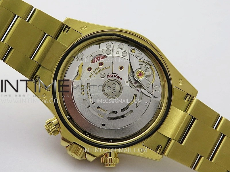 Daytona 116578 SACO "Orange Sapphire" SONIC 1:1 Best Edition White MOP Dial On RG Bracelet SA4130