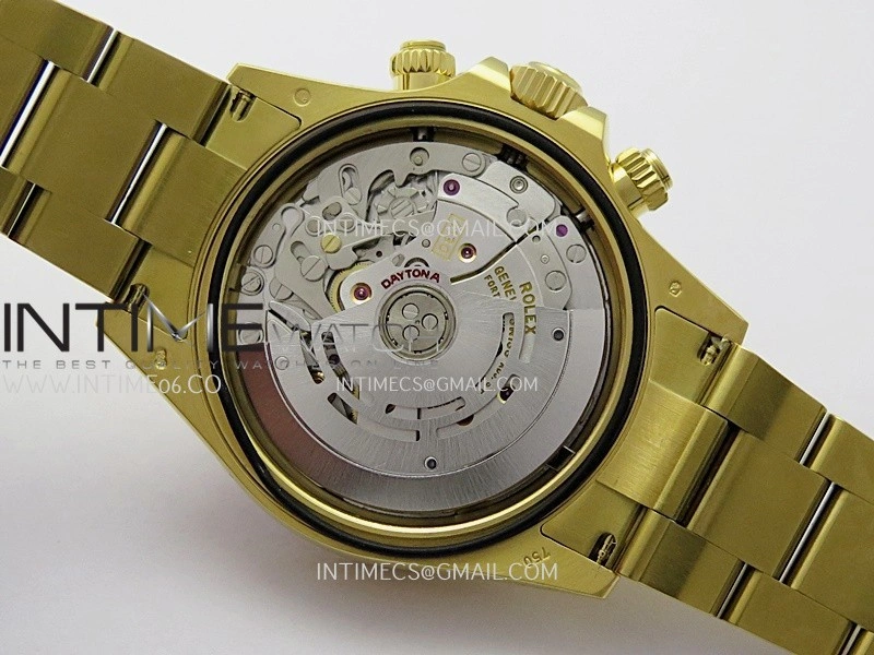 Daytona 116578 SACO "Orange Sapphire" SONIC 1:1 Best Edition White MOP Dial On RG Bracelet SA4130