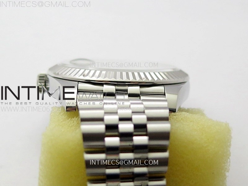 DateJust 41mm 126334 904 SS AR+F V2 1:1 Best Edition Blue Dial Diamonds Markers on Jubilee Bracelet DD3235