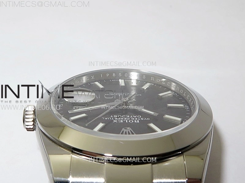 DateJust 41mm 126300 904 SS AR+F V2 1:1 Best Edition Rhodium Dial Sticks Markers on Oyster Bracelet DD3235