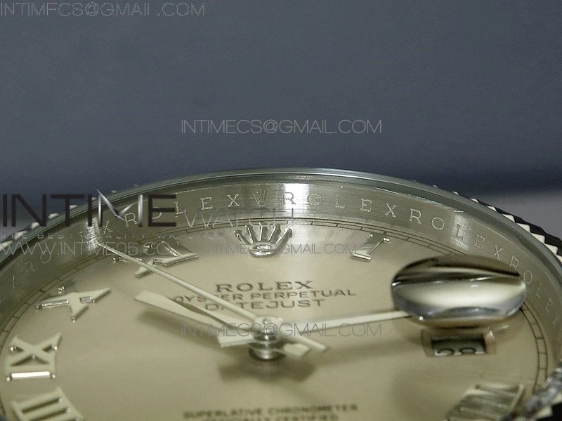 DateJust 41 126334 SS BP 1:1 Best Edition New Version Silver Roman Markers Dial on Jubilee Bracelet