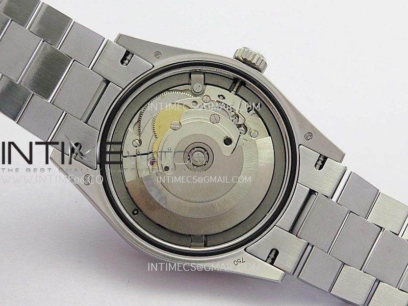 Day Date 128349 SS Gain Weight KF 1:1 Ombre Blue Dial Diamond Marker On President Bracelet A2836