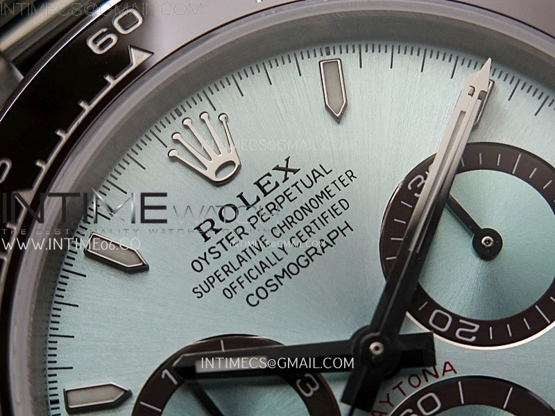 Daytona 126506 904L SS QF 1:1 Best Edition Ice Blue Dial Stick Markers on 904L SS Bracelet SH4131 V6