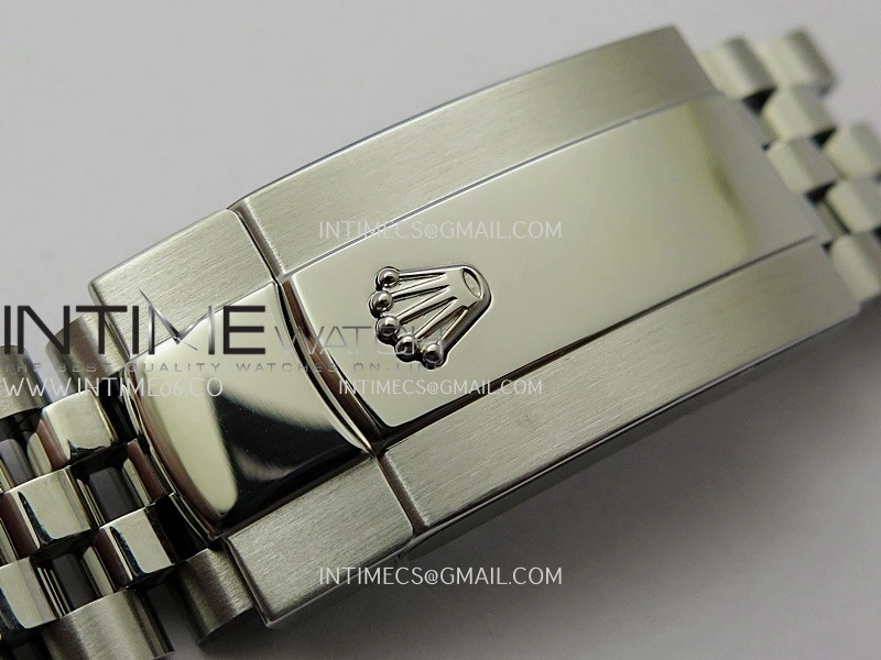 DateJust 41mm 126334 904 SS QF V2 1:1 Best Edition Rhodium Dial Diamond Marker On Jubilee Bracelet SH3235