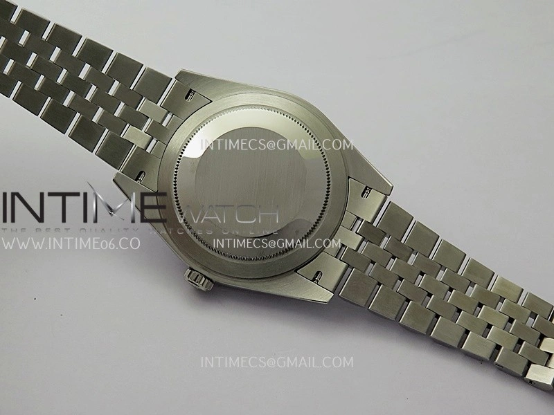 DateJust 41mm 126334 904 SS QF V2 1:1 Best Edition Rhodium Dial Diamond Marker On Jubilee Bracelet SH3235