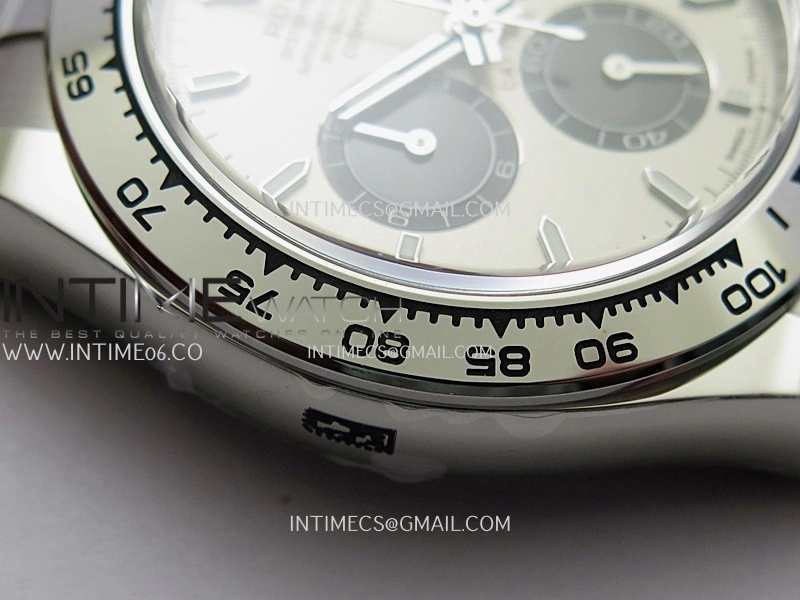 Daytona 126509 904L SS VF 1:1 Best Edition Gray Silver Dial Black Subdial On 904L SS Bracelet DD4131