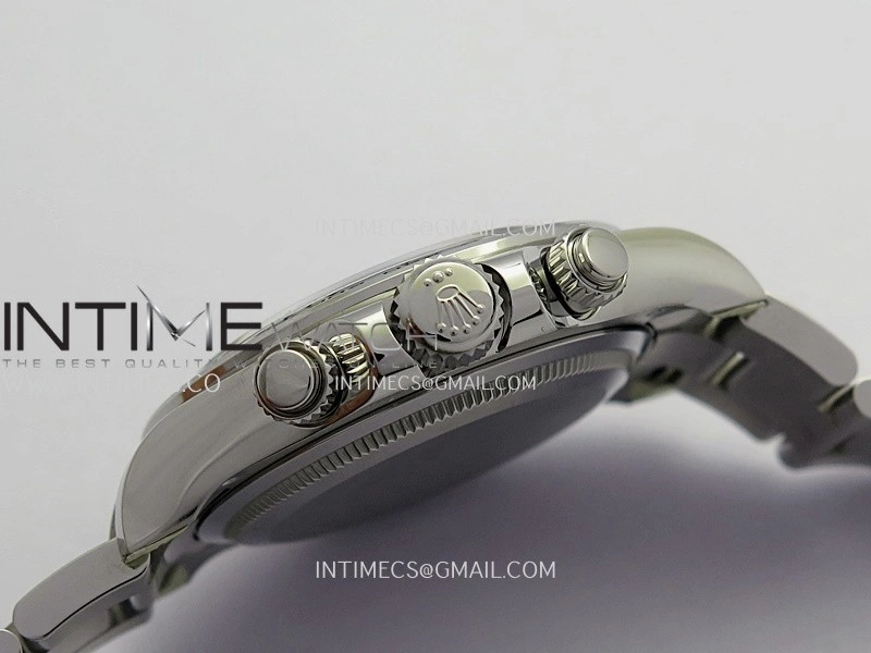 Daytona 126509 904L SS VF 1:1 Best Edition Gray Silver Dial Black Subdial On 904L SS Bracelet DD4131