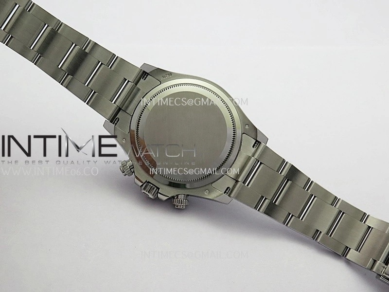 Daytona 126509 904L SS VF 1:1 Best Edition Gray Silver Dial Black Subdial On 904L SS Bracelet DD4131