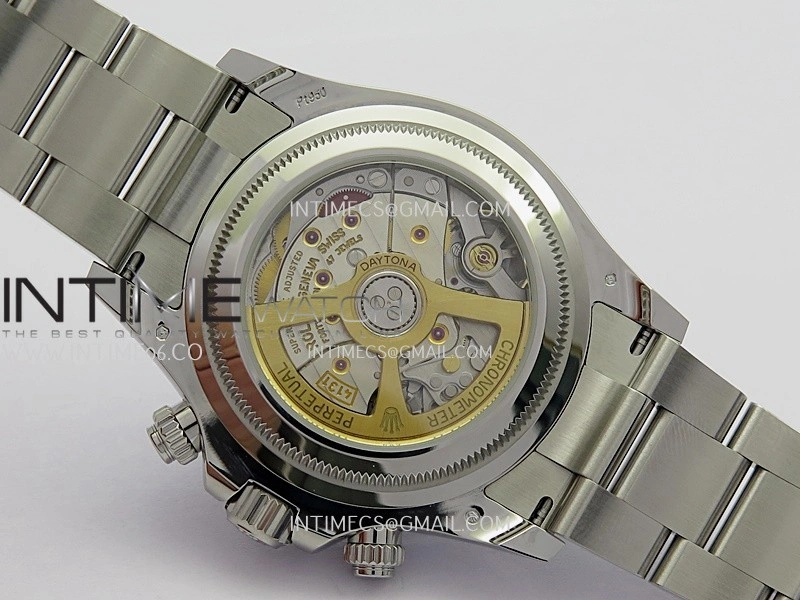 Daytona 126506 904L SS VF 1:1 Best Edition Ice Blue Dial T Diamond Marker On 904L SS Bracelet DD4131