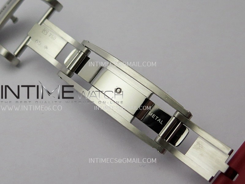 RM07 Paved Diamonds Bezel SS ZF Best Edition Diamonds Skeleton Dial On Red Rubber Strap Asian CRMA2 Clone