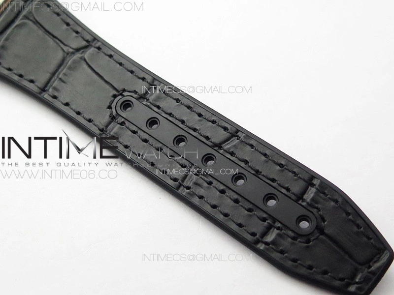 Constellation 41mm SS Black Ceramic Bezel VSF 1:1 Best Edition Black Dial on Black Gummy Strap A8900