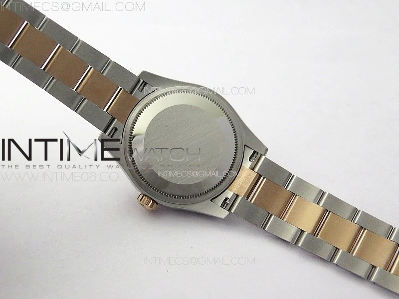 DateJust 31mm 72610 SS RG APSF Best Edition White MOP Dial Crystals Markers on Oyster Bracelet A2824