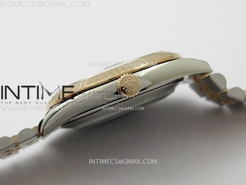 DateJust 41mm 126331 904 SS RG AR+F 1:1 Fluted Silver Dial Stick Markers On SS RG Jubilee Bracelet DD3235 V2