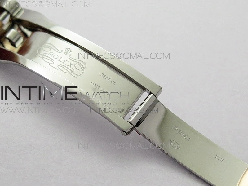 Datejust 36mm 116231 SS RG BP 1:1 Best Edition Green Dial Stick Markers On SS RG Jubilee Bracelet A2824