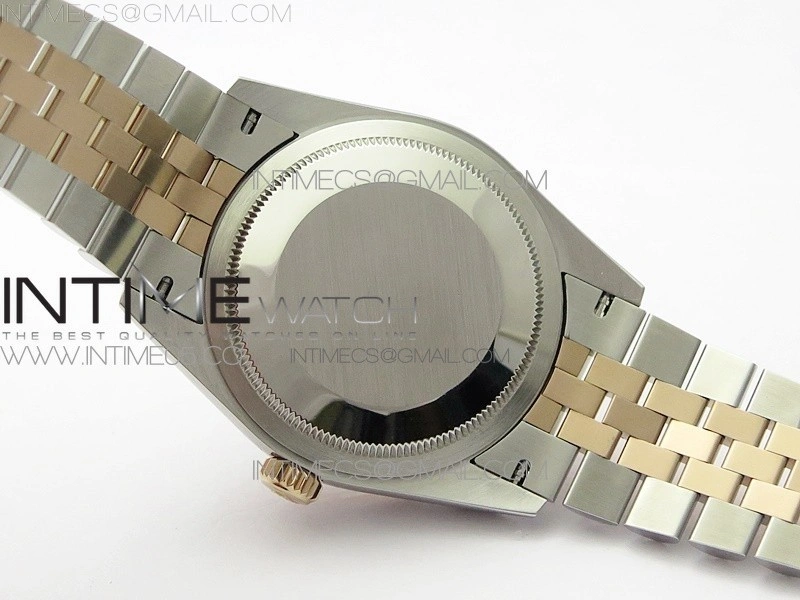 Datejust 36mm 116231 SS RG BP 1:1 Best Edition Green Dial Stick Markers On SS RG Jubilee Bracelet A2824
