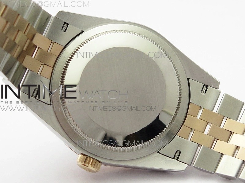 Datejust 36mm 116231 SS RG BP 1:1 Best Edition Green Dial Stick Markers On SS RG Jubilee Bracelet A2824