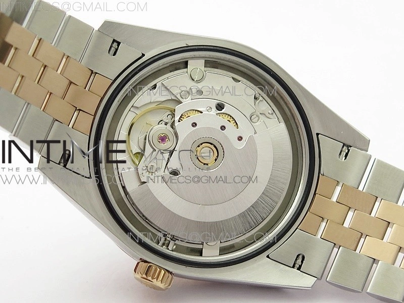 Datejust 36mm 116231 SS RG BP 1:1 Best Edition Green Dial Stick Markers On SS RG Jubilee Bracelet A2824