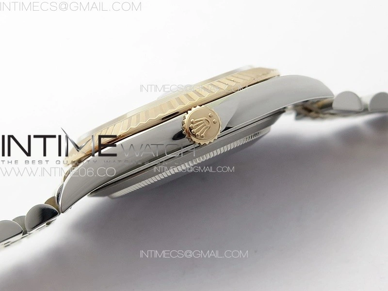 DateJust 41 126331 904L SS RG GMF 1:1 Best Edition Rrown Dial Crystals Markers On Jubilee Bracelet VR3235