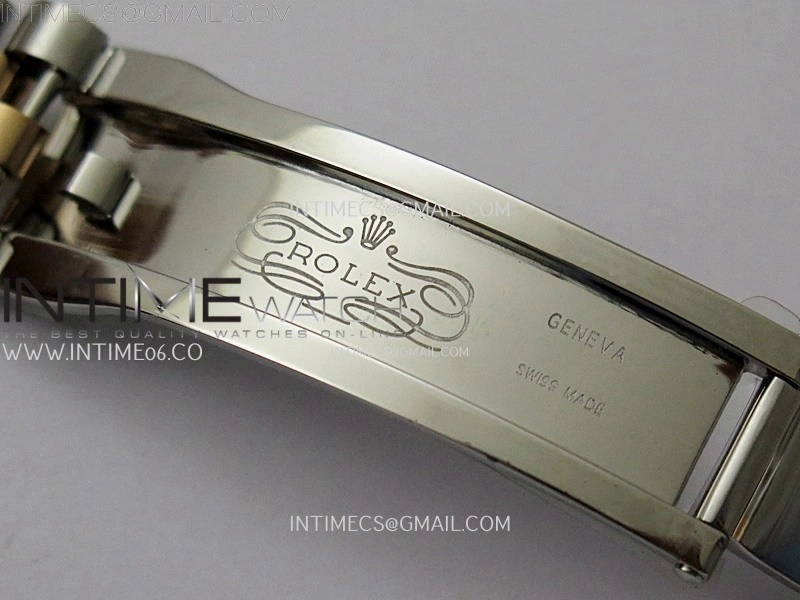 DateJust 126231 904L SS RG JDF 1:1 Best Edition Gray Dial Green Roman Markers on Jubilee SS RG Bracelet