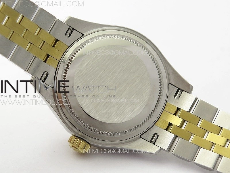 Datejust 28mm 279179 SS YG APSF Best Edition Gold Dial Crystals Markers on SS YG Jubilee Bracelet NH05