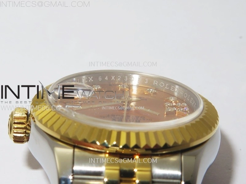 Datejust 28mm 279173 SS YG APSF Best Edition Gold Dial Star Crystals Markers on Jubilee Bracelet NH05