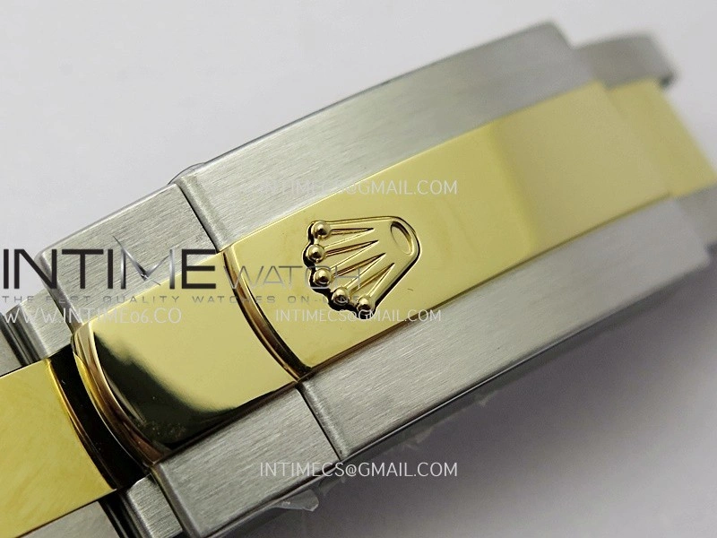 DateJust 31mm 904L SS YG AR+F Best Edition Gold Dial Stick Marker On 904L SS YG Oyster Bracelet A2236