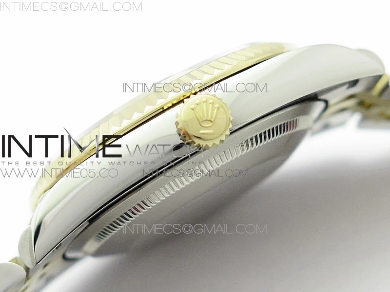 Datejust 36mm 116231 SS YG BP 1:1 Best Edition Green Dial Stick Markers On SS YG Jubilee Bracelet A2824