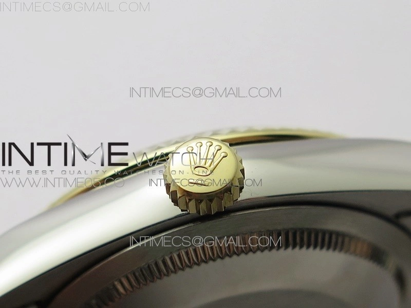 Datejust 36mm 116231 SS YG BP 1:1 Best Edition Green Dial Stick Markers On SS YG Jubilee Bracelet A2824
