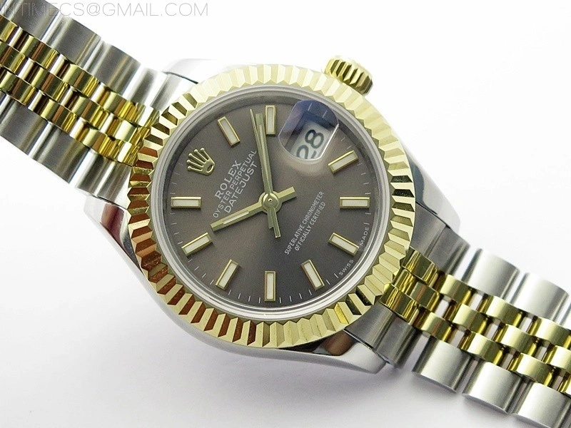 Datejust 28mm 279173 SS YG BP Best Edition Green Sticks Markers Dial on SS YG Jubilee Bracelet ETA2671