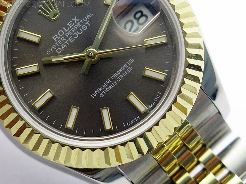 Datejust 28mm 279173 SS YG BP Best Edition Green Sticks Markers Dial on SS YG Jubilee Bracelet ETA2671