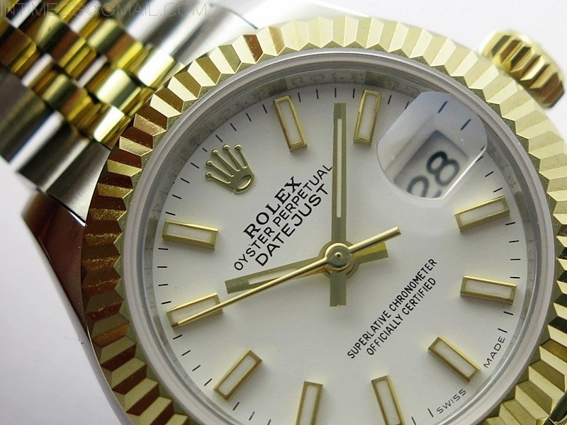 Datejust 28mm 279173 SS YG BP Best Edition White Sticks Markers Dial on SS YG Jubilee Bracelet ETA2671
