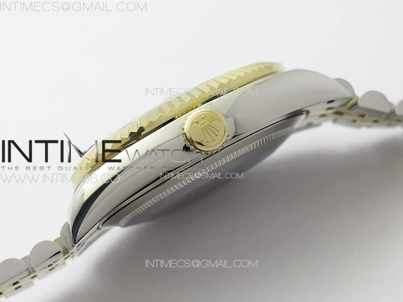 Sky-Dweller 326934 904L SS YG Noob 1:1 Best Edition Black Dial on SS YG Jubilee Bracelet Asian 23J to 9001