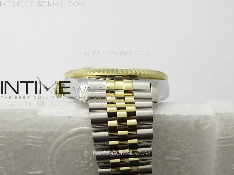 Sky-Dweller 326934 904L SS YG Noob 1:1 Best Edition Black Dial on SS YG Jubilee Bracelet Asian 23J to 9001