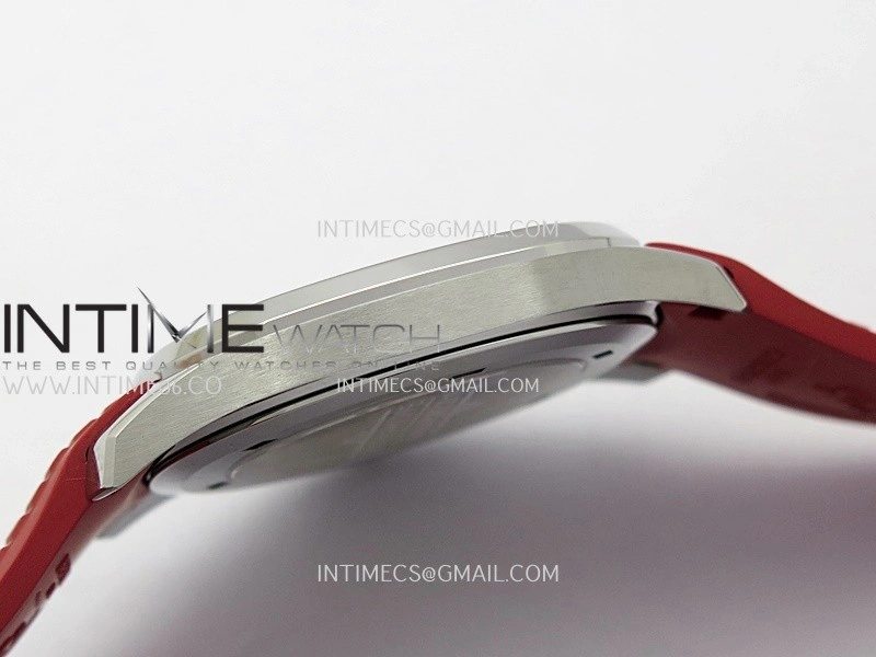 Aquanaut 5167 Singapore 2019 SS DDF 1:1 Best Edition Black Dial On Red Strap Super Clone DD330