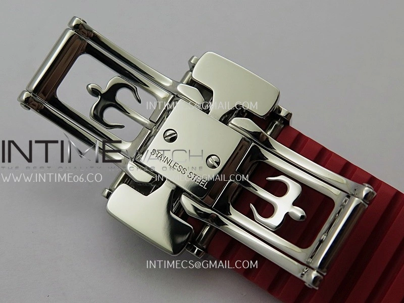 Aquanaut 5167 Singapore 2019 SS DDF 1:1 Best Edition Black Dial On Red Strap Super Clone DD330