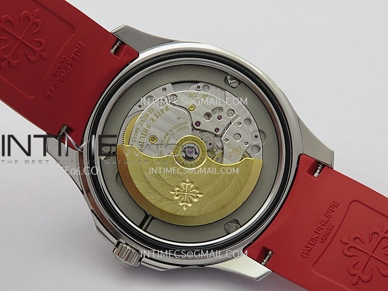 Aquanaut 5167 Singapore 2019 SS DDF 1:1 Best Edition Black Dial On Red Strap Super Clone DD330