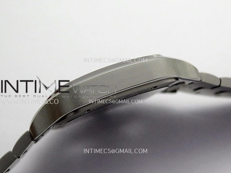 Santos de Cartier Skeleton SS MLF Skeleton Green Dial on SS SmartLink Bracelet 9611MC Super Clone