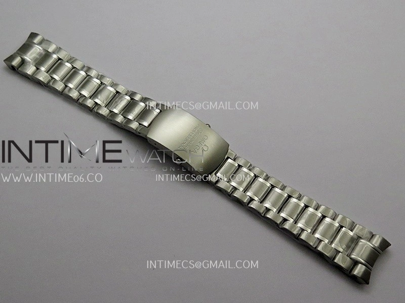 Speedmaster Professional Snoopy SS SMF 1:1 Best Edition Silver Dial Blue Marker On Blue Nylon Strap A3861