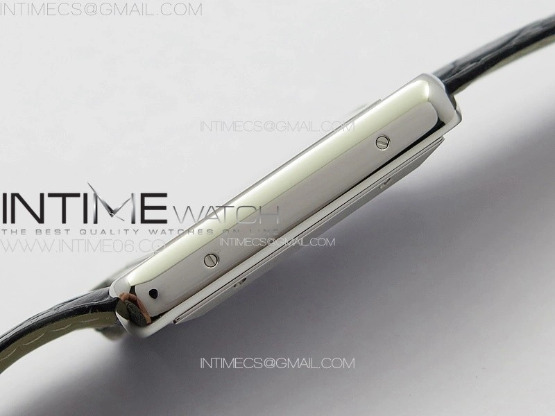 Tank Solo 31mm SS APSF 1:1 Best Edition White Dial on Black Leather Strap MIYOTA 9015